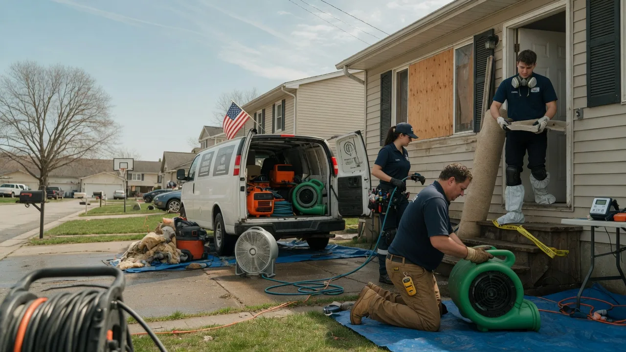 Water Damage Restoration in Secretary, MD near me